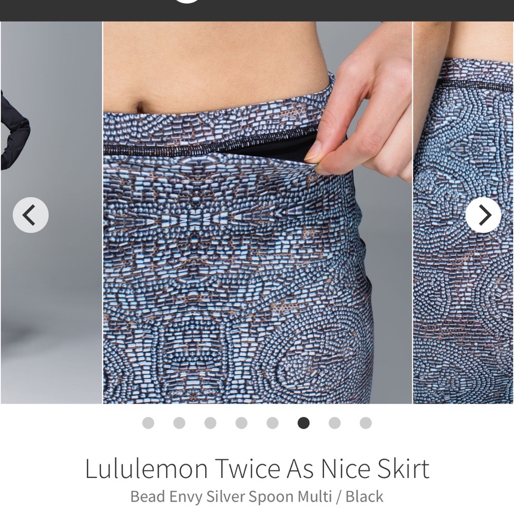 Lululemon Twice As Nice Skirt